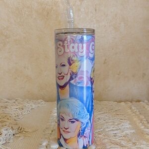 Golden Girls TV show tumbler water bottle